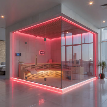 Glow Ray Red Light Panel